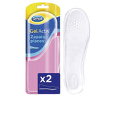 SCHOLL-ACTIV GEL flat shoe insoles 1 u-DrShampoo - Perfumaria e Cosmética